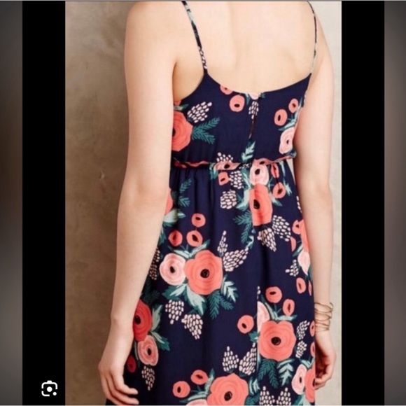 Paper crown floral strappy sundress 👗 MP - Picture 2 of 8